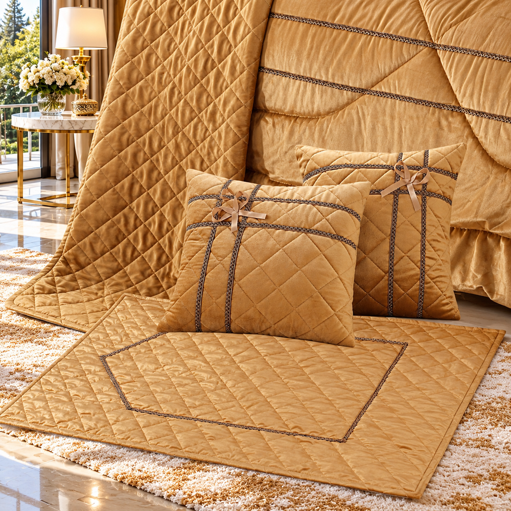 BOTANIC COMFORTER SET - 14 PCS