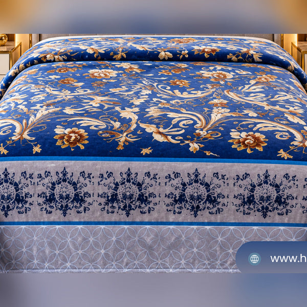 Cinder Blue Luxury AC Quilt