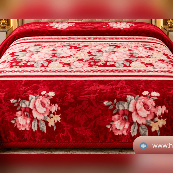 Frost Red Luxury AC Quilt