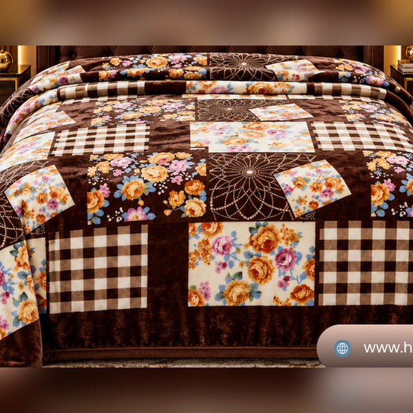 Glacier Peach Luxury AC Quilt