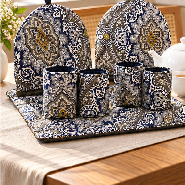 Noble Peach Tea Cozy Set